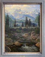 "Natures Playground" 2024 Jackson Hole FAF Featured Painting by Roger Ore