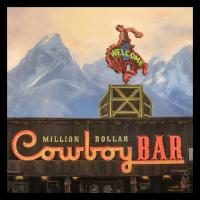Teton Cowboy Bar #10/75 by Jennifer Johnson-Prints