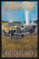 Old Yellowstone Bus #1/75 by Jennifer Johnson-Prints